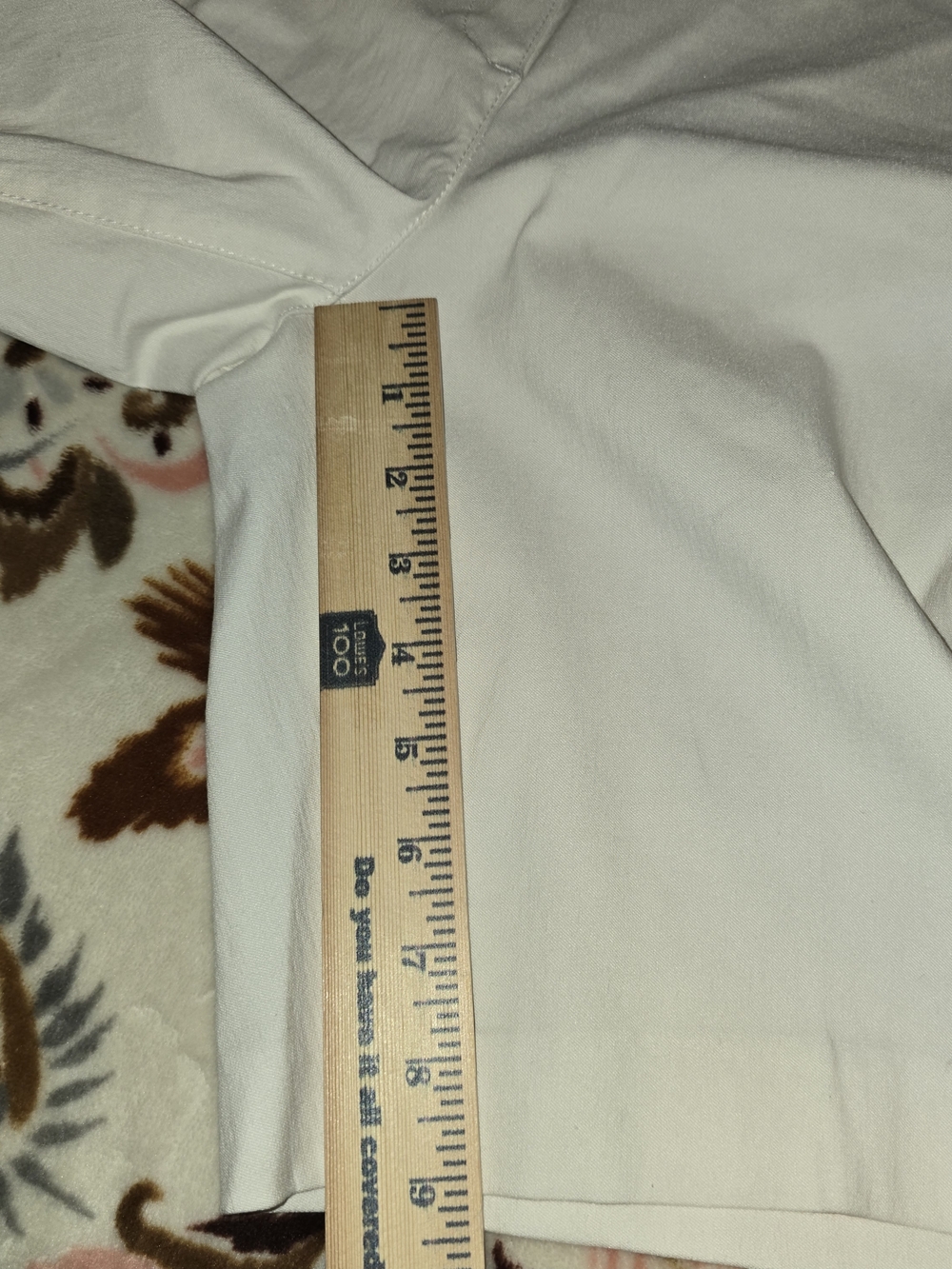 NWT Kim ROGERS 6 PETITE belk White Women's Stretch Bermuda Shorts - Picture 9 of 9